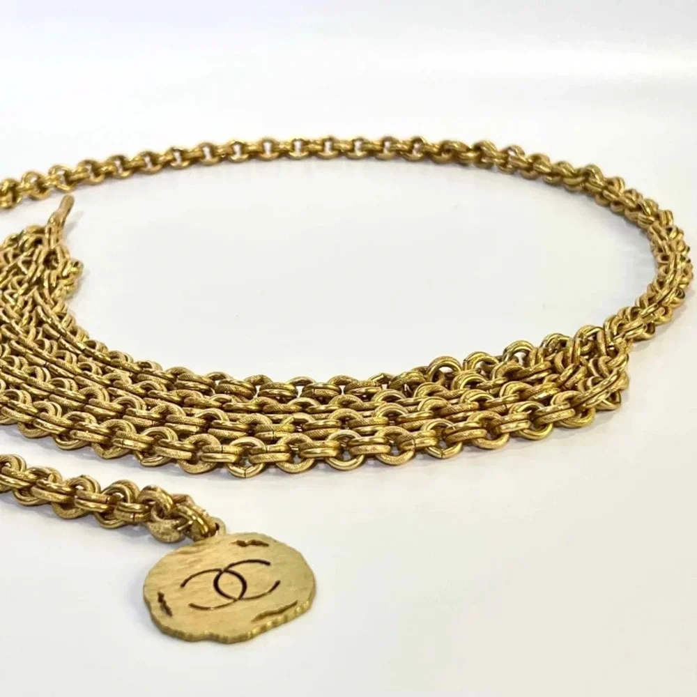 CHANEL vintage gold